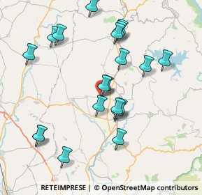 Mappa Via Conte Cao, 09040 Selegas CA, Italia (8.601)