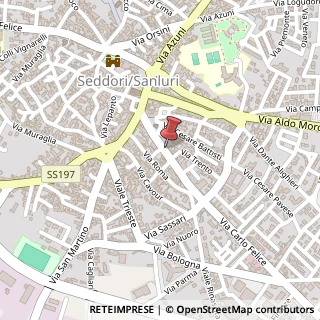 Mappa Via Carlo Felice, 224, 09025 Sanluri, Medio Campidano (Sardegna)