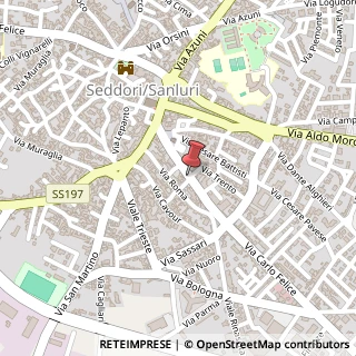 Mappa Via Carlo Felice, 157, 09025 Sanluri, Medio Campidano (Sardegna)