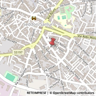 Mappa Via Carlo Felice, 155, 09025 Sanluri, Medio Campidano (Sardegna)