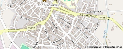 Mappa Sanluri