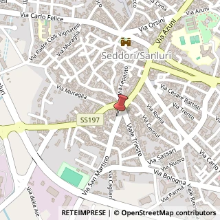 Mappa Via San Martino, 11, 09025 Sanluri, Medio Campidano (Sardegna)
