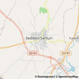 Mappa Sanluri