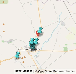 Mappa ZONA ART. SS126 KM 95, 09036 Guspini SU, Italia (3.15364)