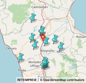 Mappa Località Sbrandello, 87043 San Marco argentano CS, Italia (14.41538)