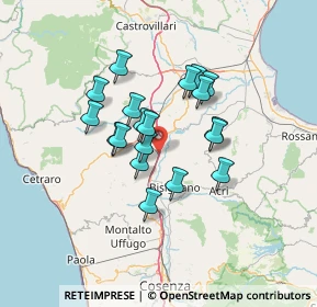 Mappa Località Sbrandello, 87043 San Marco argentano CS, Italia (11.33789)