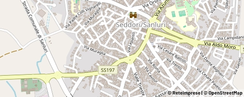 Mappa Sanluri