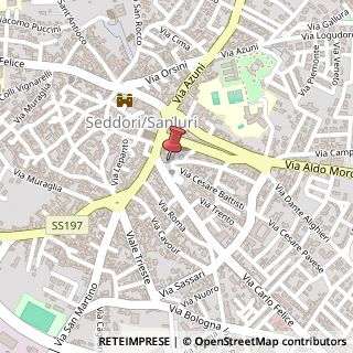 Mappa Piazza San Pietro, 9, 09025 Sanluri, Medio Campidano (Sardegna)