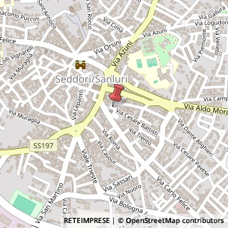 Mappa Piazza San Pietro, 12, 09025 Sanluri, Medio Campidano (Sardegna)