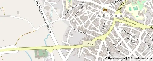 Mappa Sanluri