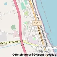 Kort Potenza Picena