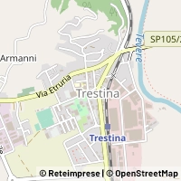 Mapa Città di Castello