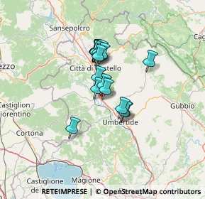 Mappa Via Giuseppe Gioacchino Belli, 06012 Città di Castello PG, Italia (9.7065)