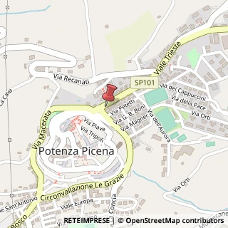 Mappa 62018 Potenza Picena MC, Italia, 62018 Potenza Picena, Macerata (Marche)