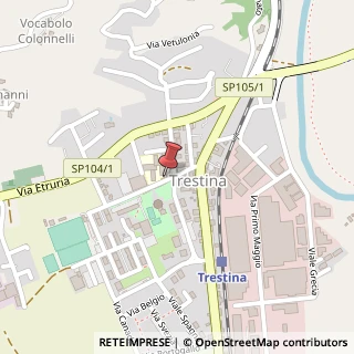 Mappa Via Raffaello Lambruschini, 3, 06018 Città di Castello, Perugia (Umbria)