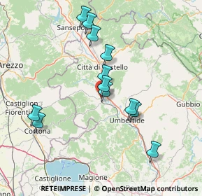 Mappa Via S, 06018 Città di Castello PG, Italia (14.38417)