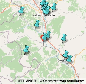 Mappa Via S, 06018 Città di Castello PG, Italia (9.124)