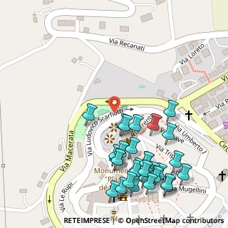 Mappa Belvedere Donatori di Sangue, 62018 Potenza Picena MC, Italia (0.16)