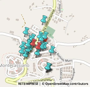 Mappa Piazzale Giorgi, 62010 Montecassiano MC, Italia (0.20385)