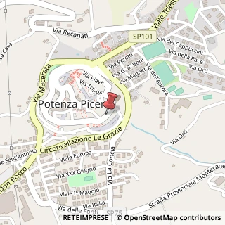 Mappa Corso Vittorio Emanuele, 12, 62018 Potenza Picena, Macerata (Marche)