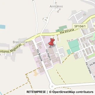 Mappa Via Breccione, 72, 06012 Montone, Perugia (Umbria)