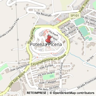 Mappa Piazza Giacomo Matteotti, 18, 62018 Potenza Picena, Macerata (Marche)