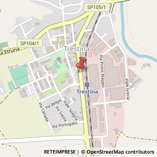 Mappa Viale Parini, 39, 06012 Montone, Perugia (Umbria)
