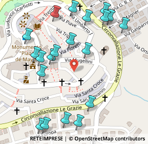 Mappa Via Mugellini, 62018 Potenza Picena MC, Italia (0.1595)