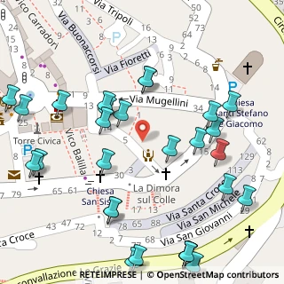 Mappa Via Mugellini, 62018 Potenza Picena MC, Italia (0.07667)