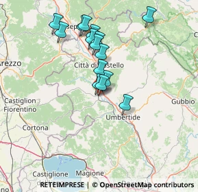 Mappa Viale Grecia, 06012 Città di Castello PG, Italia (13.26933)