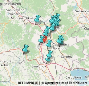 Mappa Str. di Alberoro, 52048 Monte San Savino AR, Italia (11.2405)