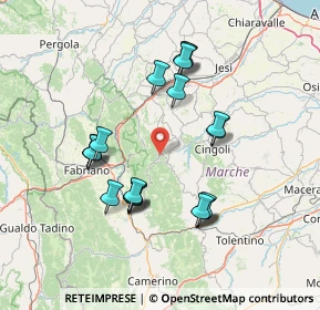 Mappa Unnamed Road, 62021 Apiro MC, Italia (14.2385)