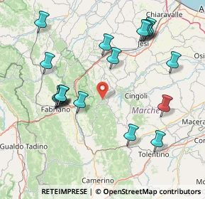 Mappa Unnamed Road, 62021 Apiro MC, Italia (17.95167)