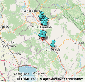 Mappa Viale Grecia, 06012 Città di Castello PG, Italia (9.85467)