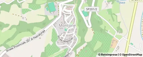 Mappa Montone