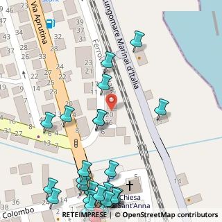 Mappa Via Dante Alighieri, 62018 Potenza Picena MC, Italia (0.08571)