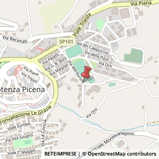 Mappa Via Dell'aurora, 40, 62018 Potenza Picena, Macerata (Marche)