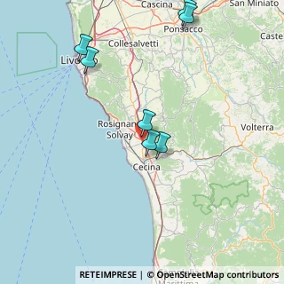 Mappa SS 1 Aurelia, 56040 Castellina Marittima PI (30.95313)