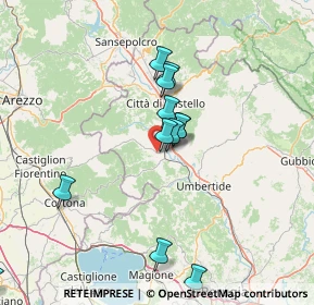 Mappa Via Antonio Migliorati, 06012 Città di Castello PG, Italia (17.37538)