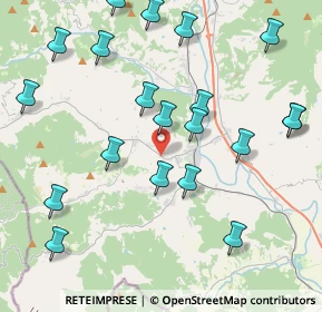 Mappa Via Antonio Migliorati, 06012 Città di Castello PG, Italia (4.8595)