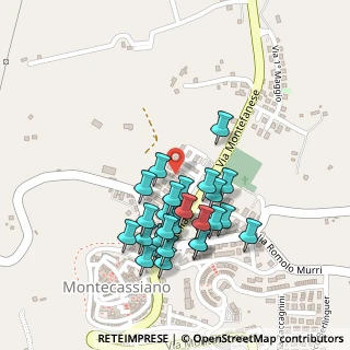 Mappa Via L. Rossi, 62010 Montecassiano MC, Italia (0.21852)