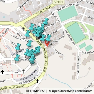 Mappa Via Giulio Gasparrini, 62018 Potenza Picena MC, Italia (0.1)