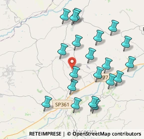 Mappa Vicolo delle Scuole, 62010 Montecassiano MC, Italia (4.2335)