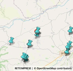 Mappa Borgo XX Settembre, 62010 Appignano MC, Italia (5.7475)