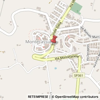Mappa Strada Vicinale Della Scevola, 1, 62010 Montecassiano, Macerata (Marche)
