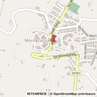 Mappa Via Borgo Garibaldi, 22, 62010 Montecassiano, Macerata (Marche)