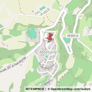 Mappa Via dei Granatieri, 1, 06014 Montone, Perugia (Umbria)