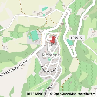 Mappa Via roma 1, 06014 Montone, Perugia (Umbria)