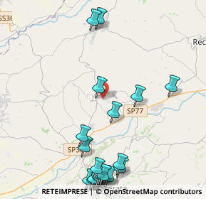 Mappa Località Annunziata, 62010 Montecassiano MC, Italia (5.602)