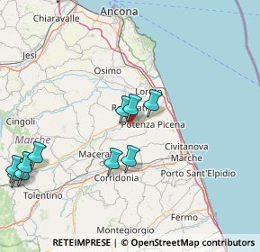 Mappa Contrada S. Firmano, 62010 Montelupone MC, Italia (21.70583)